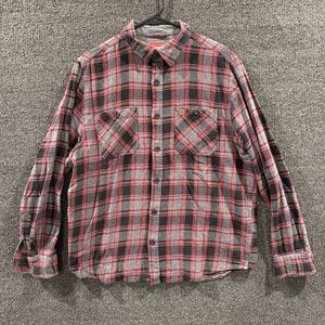Coleman Mens Extra Large Plaid Long Sleeve Button Down Shirt Casual Outdoors